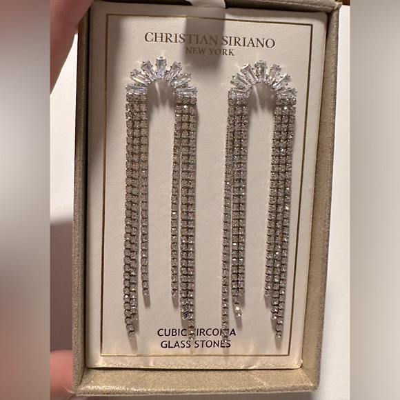 Christian Siriano Dangle Earrings - Picture 1 of 4